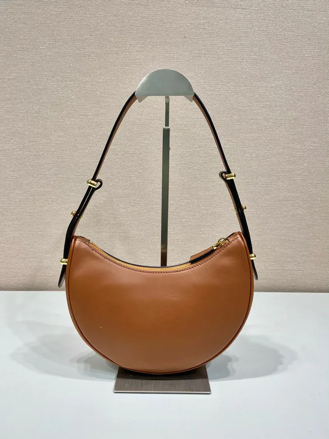 Moon Handbag with Adjustable Shoulder Straps