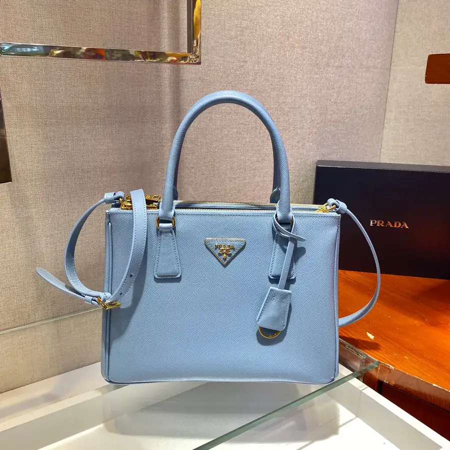 Galleria Handbag Classic Iconic Design, Premium Cross Grain Calfskin