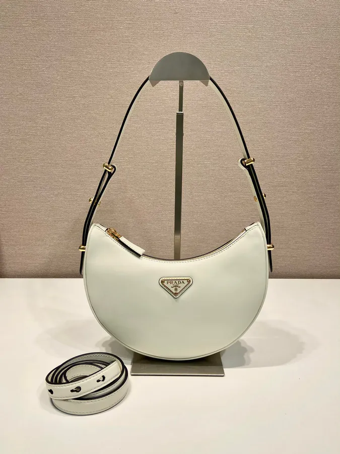 Moon Handbag with Adjustable Shoulder Straps