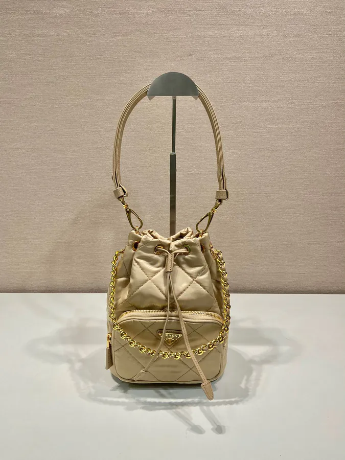Celebrity Embroidered Bucket Bag 1BH038