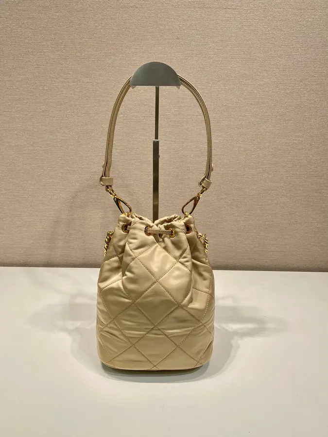 Celebrity Embroidered Bucket Bag 1BH038