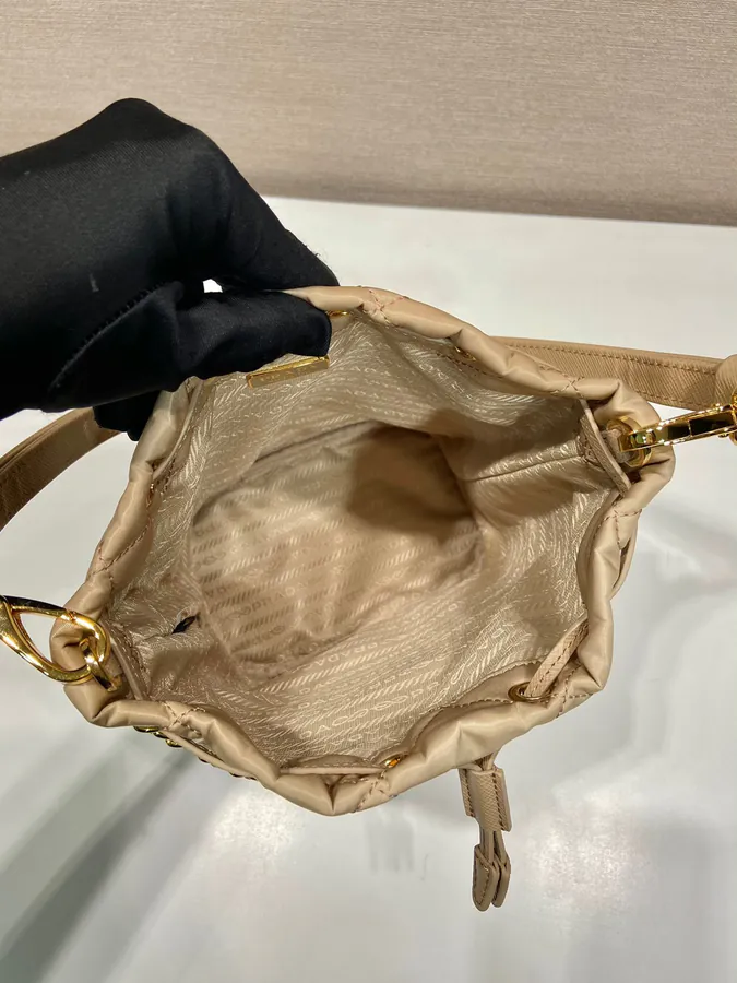 Celebrity Embroidered Bucket Bag 1BH038