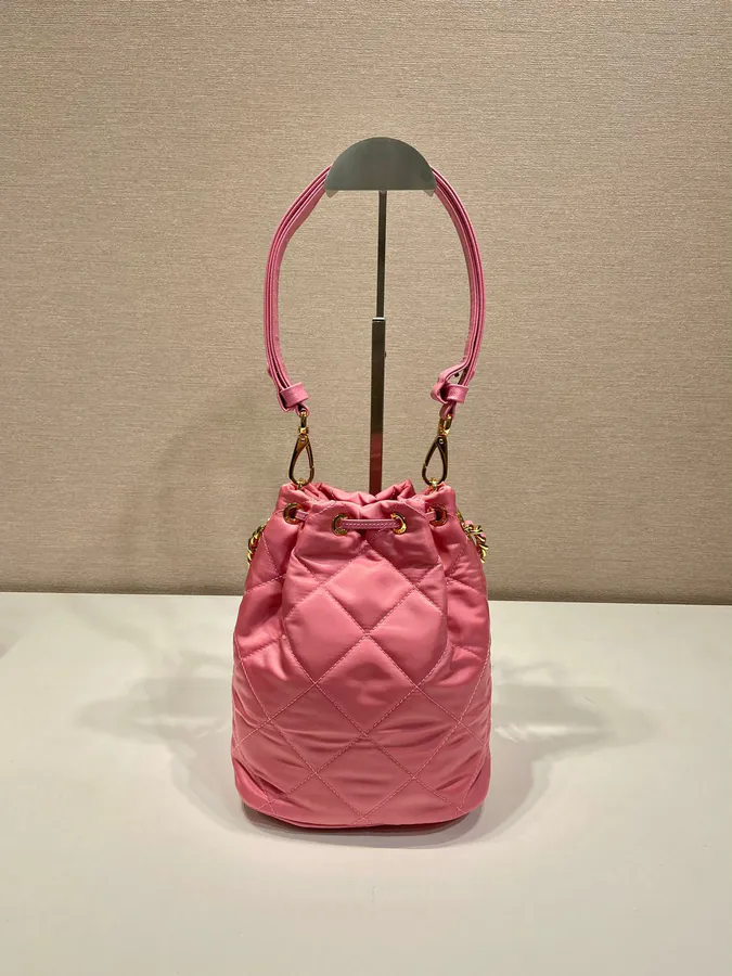 Celebrity Embroidered Bucket Bag 1BH038