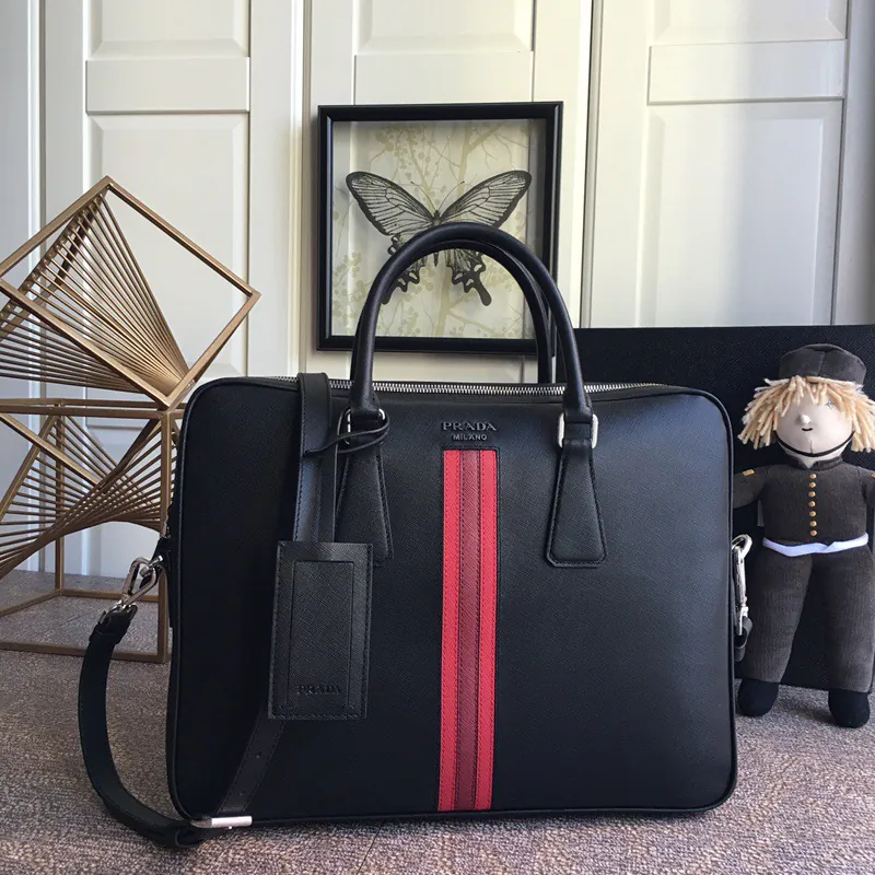 P Family New Men's Bag, 0368R New Color, Upgraded 2 Row Lettering