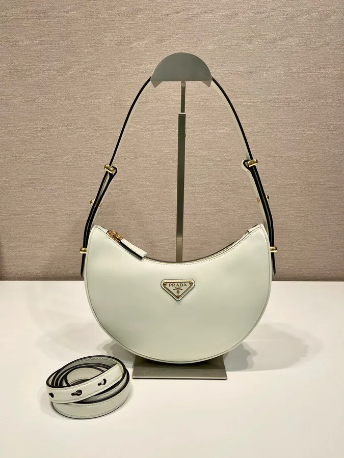 Moon Handbag with Adjustable Shoulder Straps