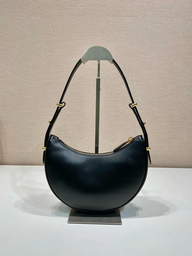 Moon Handbag with Adjustable Shoulder Straps