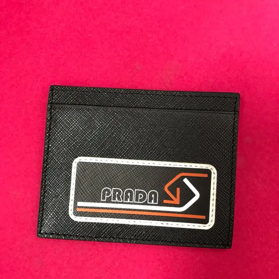 P House Men's Crossgrain Calfskin Card Wallet
