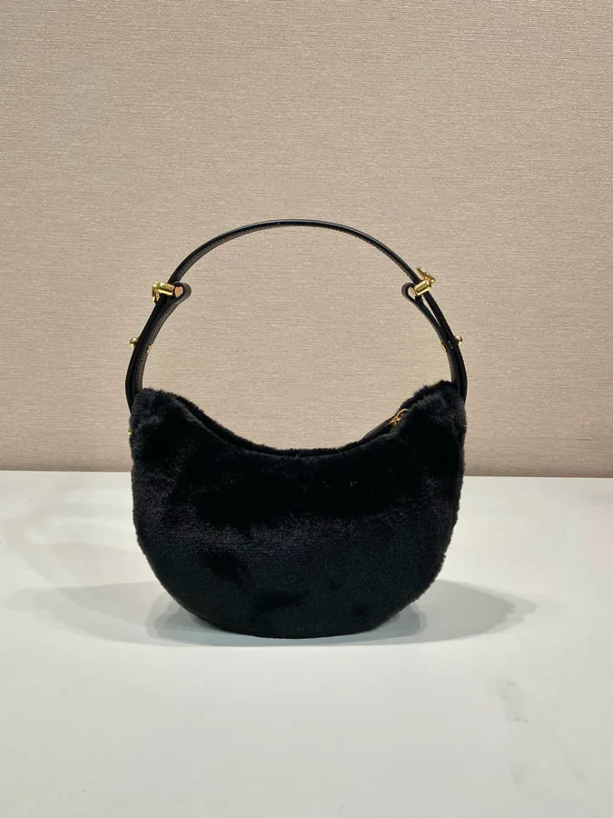 Moon Handbag with Adjustable Straps