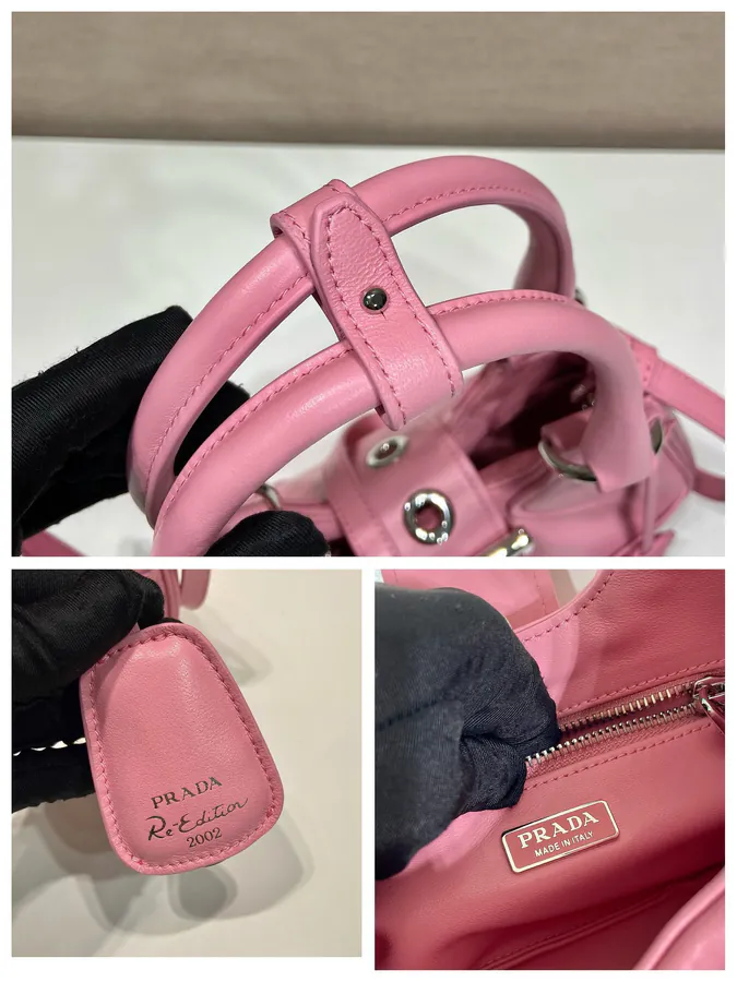 New Moon Handbag 1BA381 Full Leather