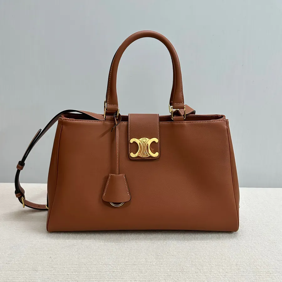 AOLINE Original Leather Commute Bag