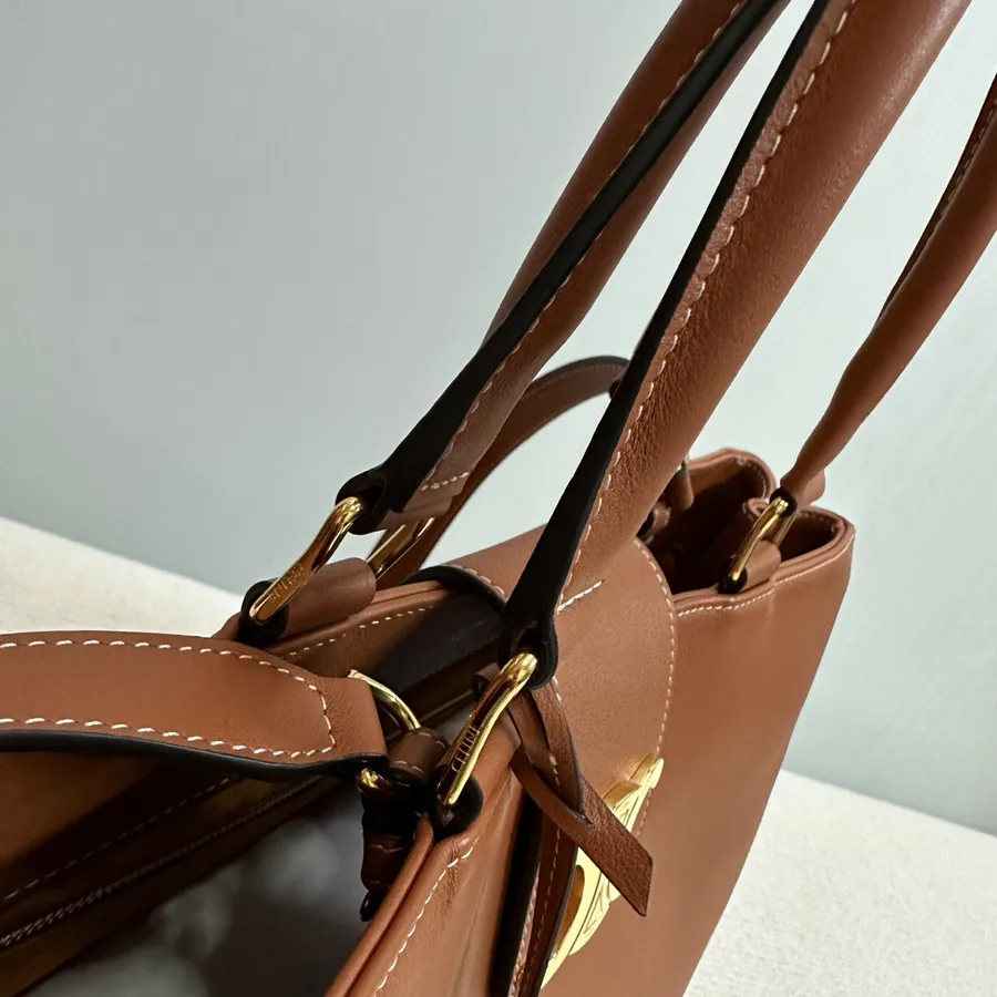 AOLINE Original Leather Commute Bag