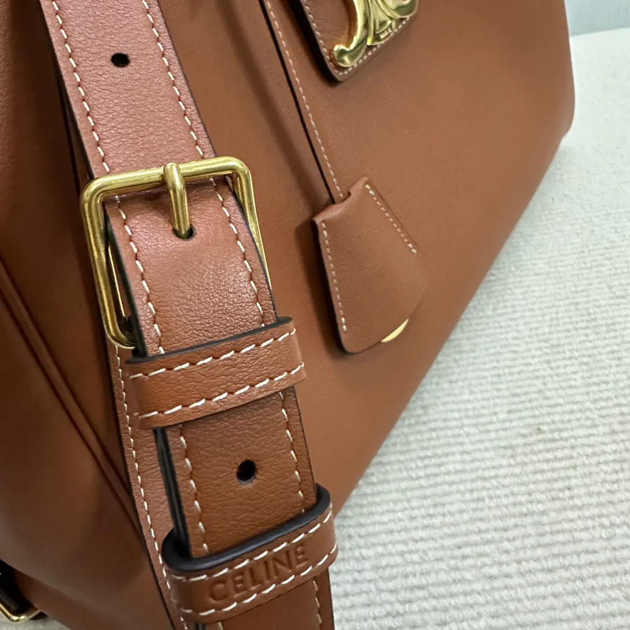 AOLINE Original Leather Commute Bag