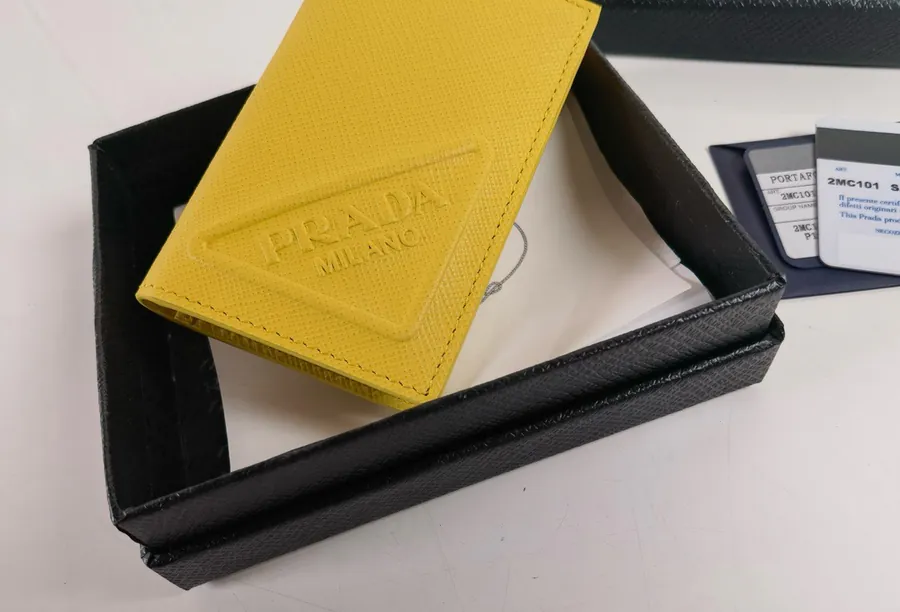 P House Crosshatch Wallet for Men and Women