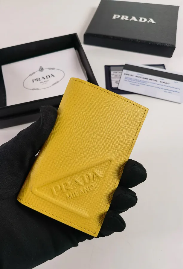 P House Crosshatch Wallet for Men and Women