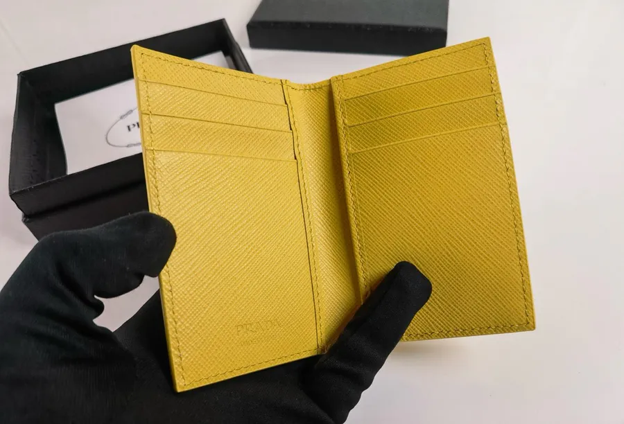 P House Crosshatch Wallet for Men and Women