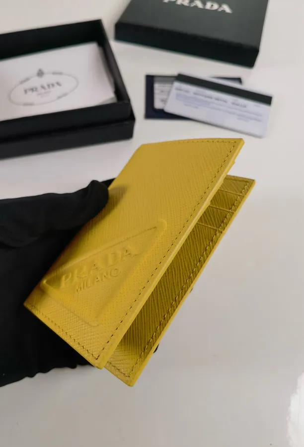 P House Crosshatch Wallet for Men and Women