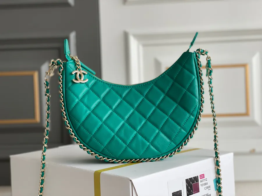Channel 23P Moon Crescent Bag Large