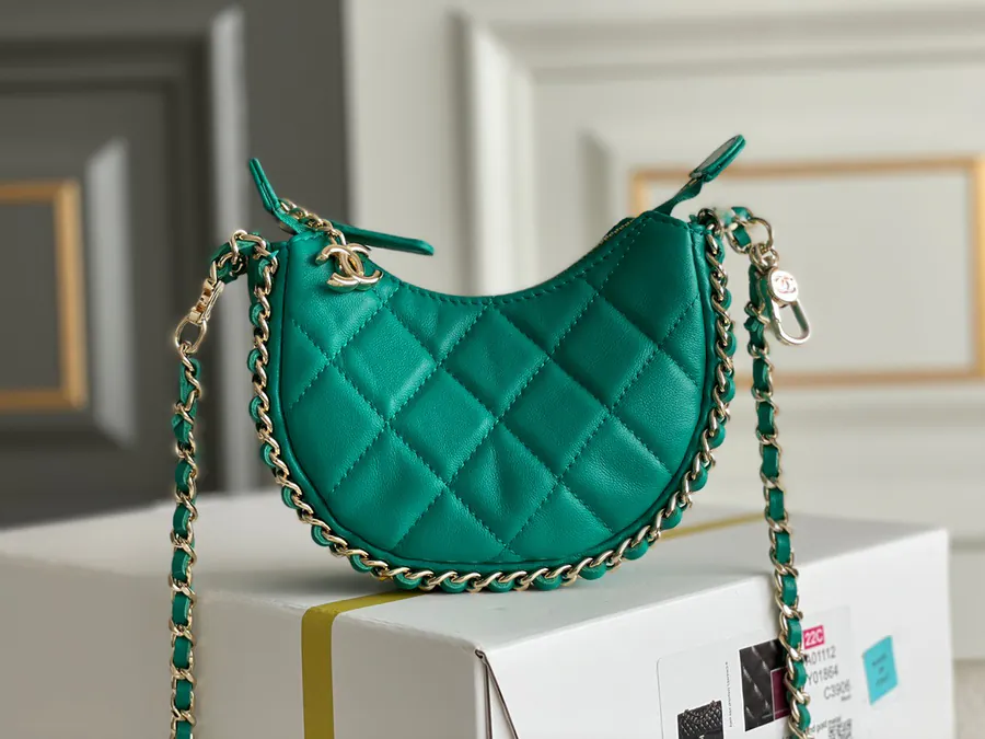 CHANNEL 23P Moon Crescent Bag Small