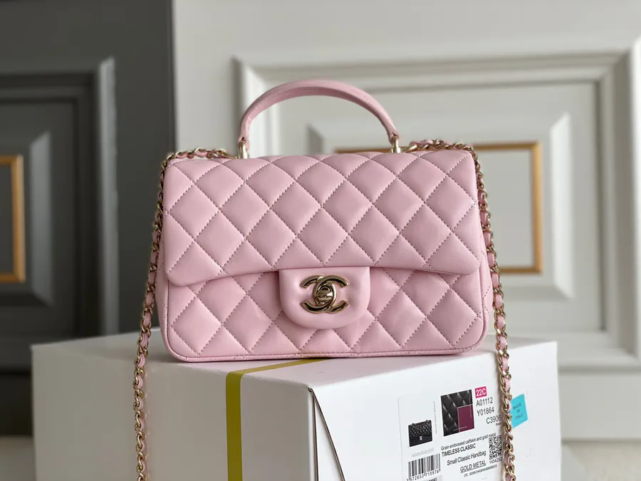 Channel Mini Flap CF Wrist Bag