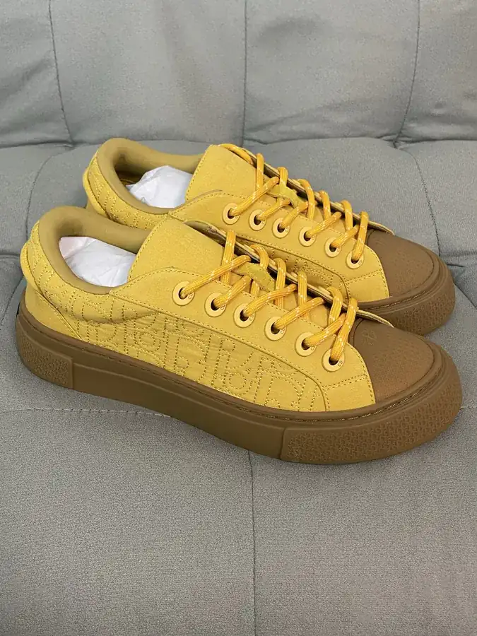 Stone Island x B33 Yellow Low Top Sneaker