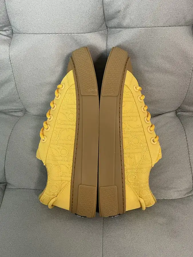 Stone Island x B33 Yellow Low Top Sneaker