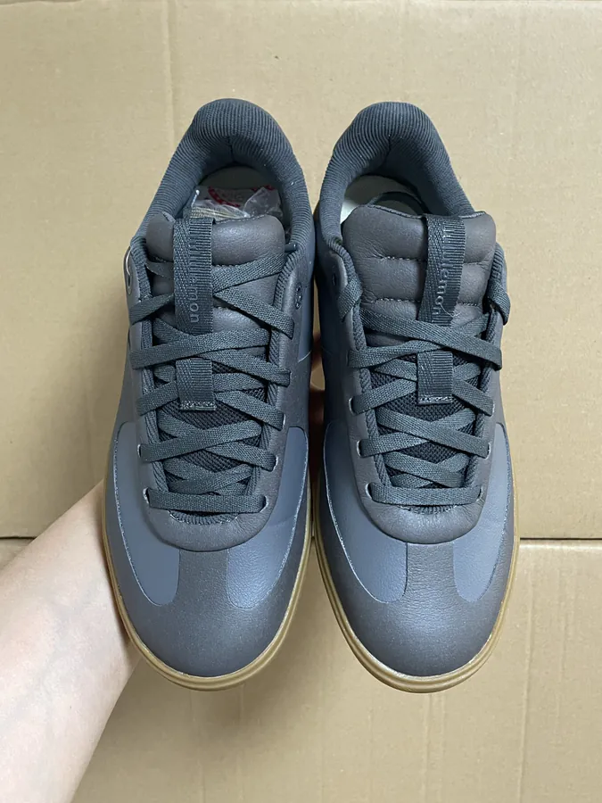 Lululemon Cityverse Black Grained Calfskin Sneaker