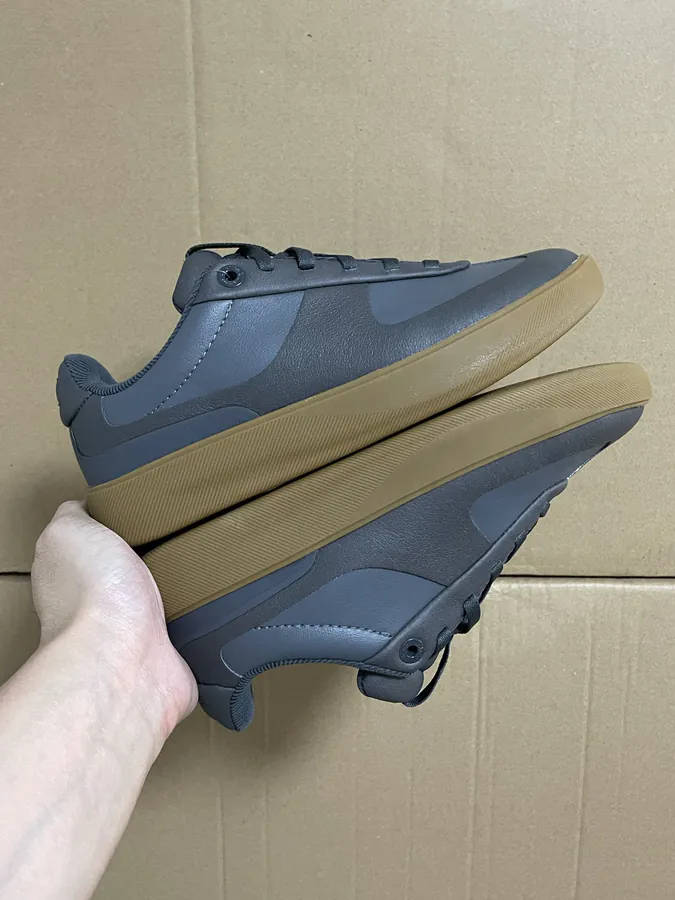 Lululemon Cityverse Black Grained Calfskin Sneaker