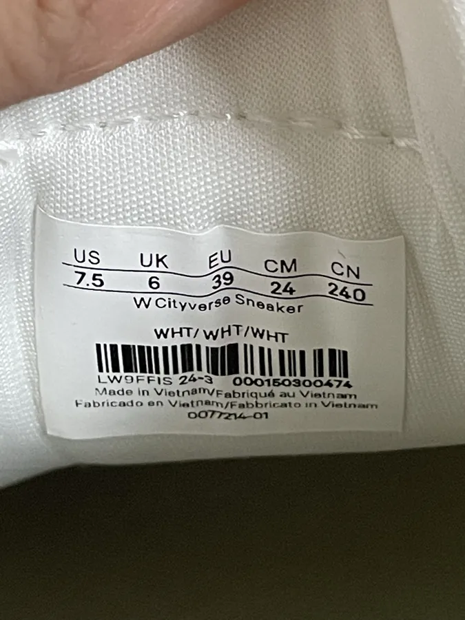 Lululemon Cityverse Soft Comfort Sneaker in Pure White