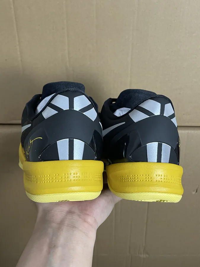 8 Protro Lakers Away Basketball Shoes Men Women Unisex