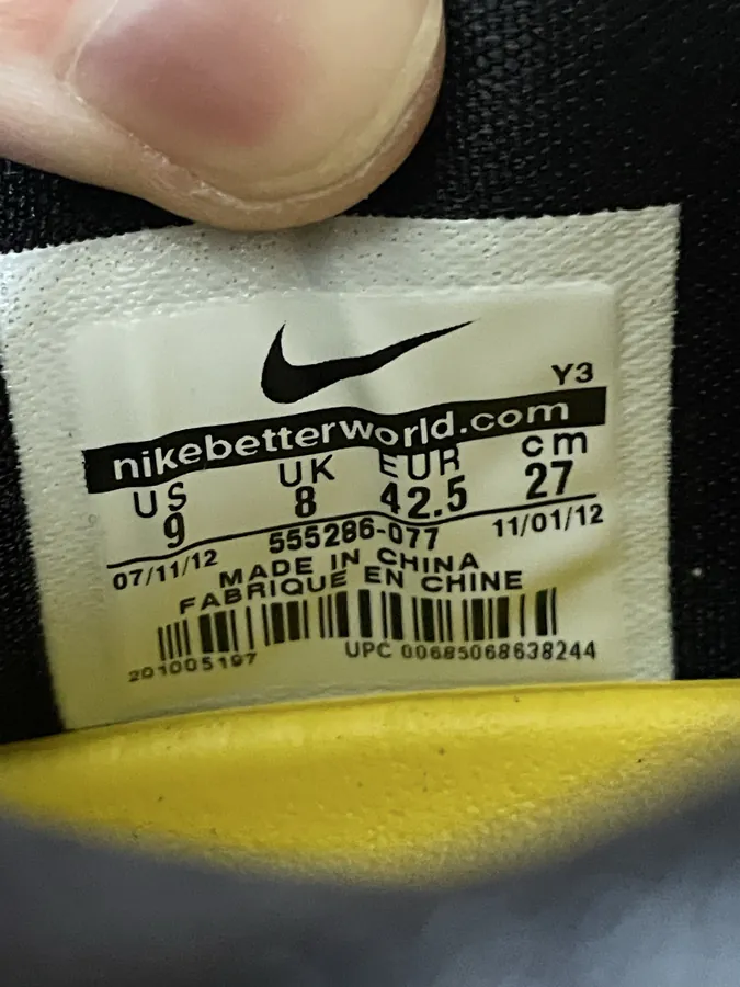 8 Protro Lakers Away Basketball Shoes Men Women Unisex