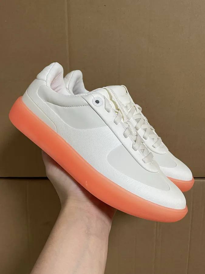 Lululemon Cityverse Comfortable and Durable Low Top Lifestyle Sneakers, Unisex, Bright Orange