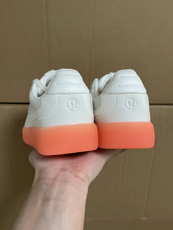Lululemon Cityverse Comfortable and Durable Low Top Lifestyle Sneakers, Unisex, Bright Orange