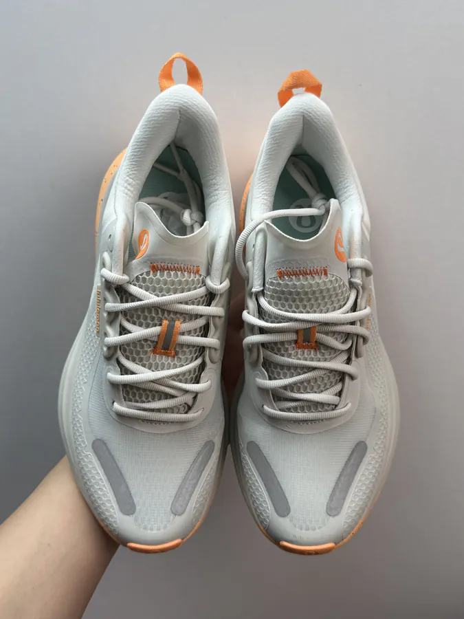 Lululemon Blissfeel Trail Gray Orange