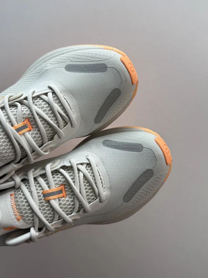 Lululemon Blissfeel Trail Gray Orange