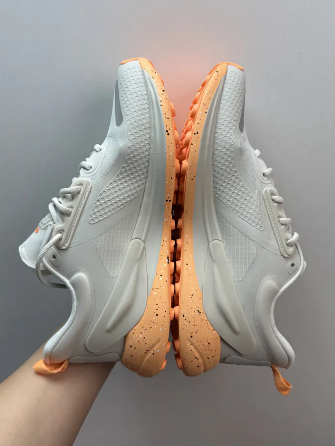 Lululemon Blissfeel Trail Gray Orange