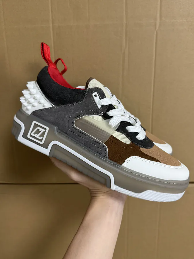 CL Road Platinum Astroloubi Comfortable and Stylish Low Top Sneakers for Men