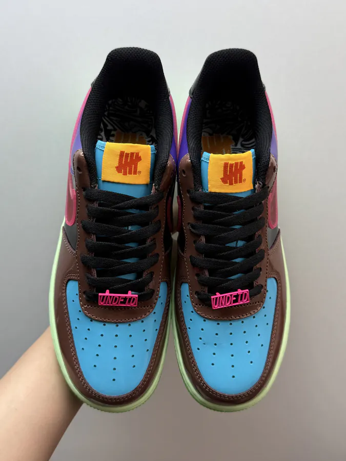 UNDEFEATED x Nike Air Force 1 SP 'Pink Prime' Bucket Bag