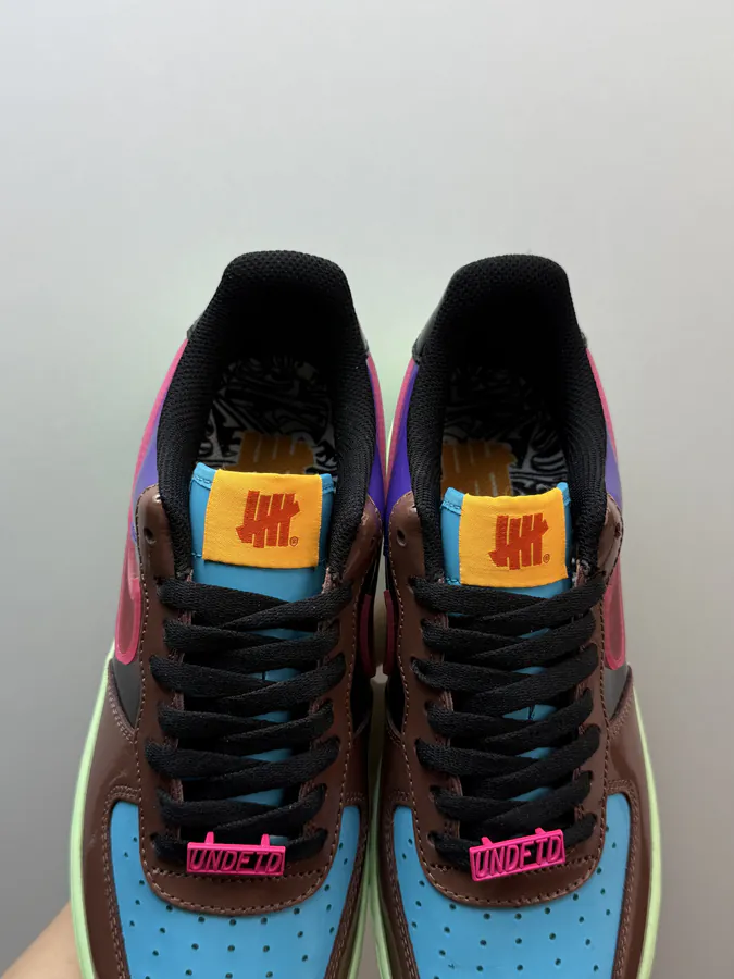 UNDEFEATED x Nike Air Force 1 SP 'Pink Prime' Bucket Bag