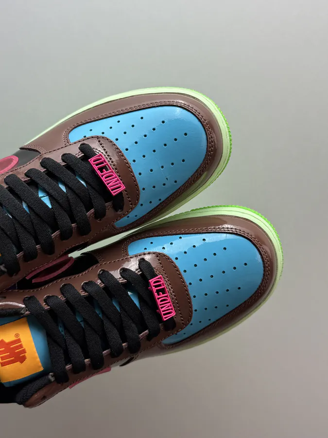 UNDEFEATED x Nike Air Force 1 SP 'Pink Prime' Bucket Bag