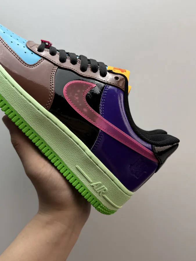 UNDEFEATED x Nike Air Force 1 SP 'Pink Prime' Bucket Bag
