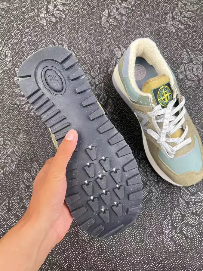 STONE ISLAND xNB574 Grey Brown Shoe