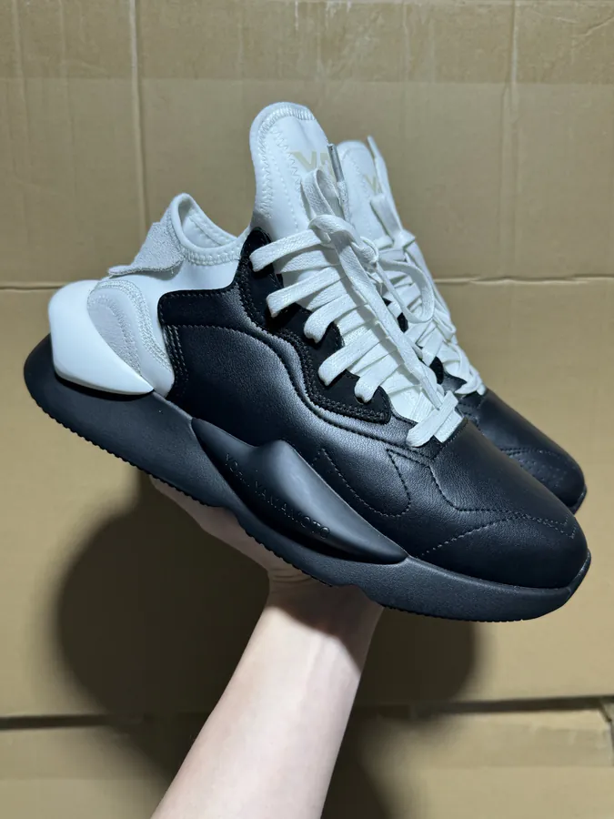 Y 3 Rubber Leather Lifestyle Sneaker Unisex