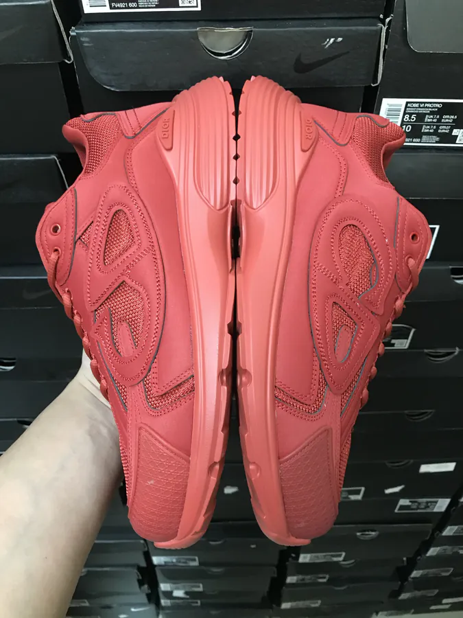 Stone Island x B30 Sneaker with Round Toe and Laces