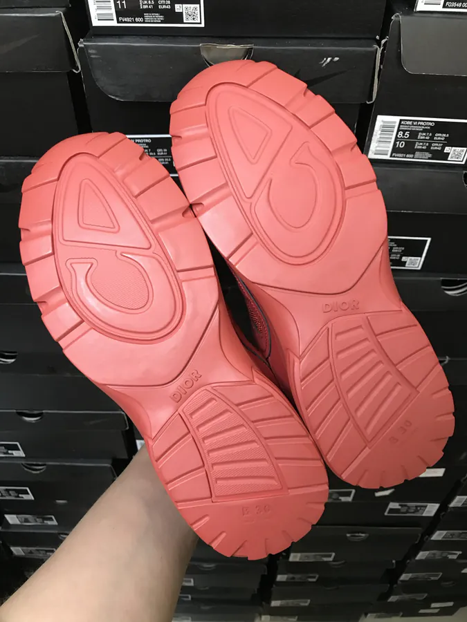Stone Island x B30 Sneaker with Round Toe and Laces