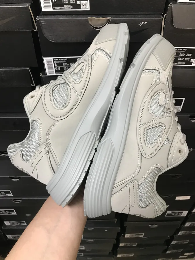 STONE ISLAND x B30 Sneaker with Round Toe and Laces