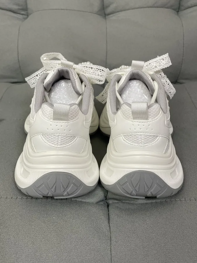 GG CC Athletic Sneaker with Retro Thick Sole