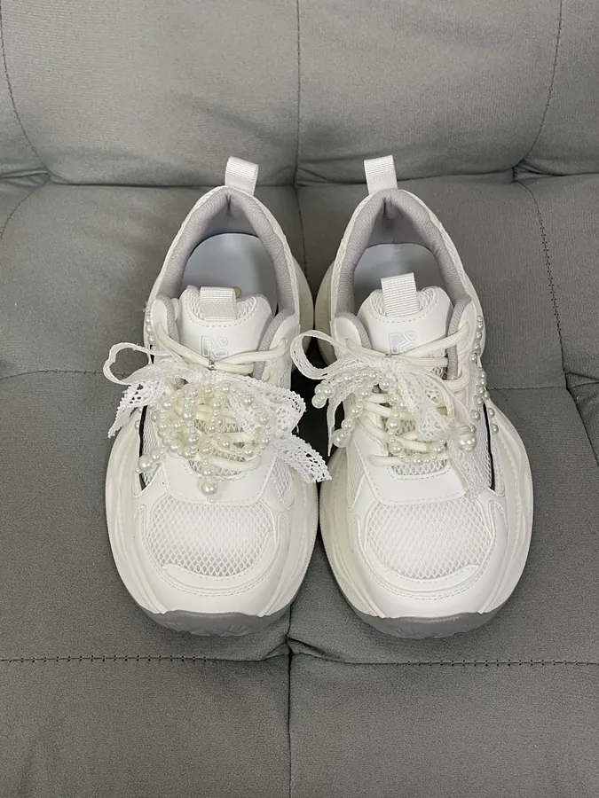 GG CC Athletic Sneaker with Retro Thick Sole