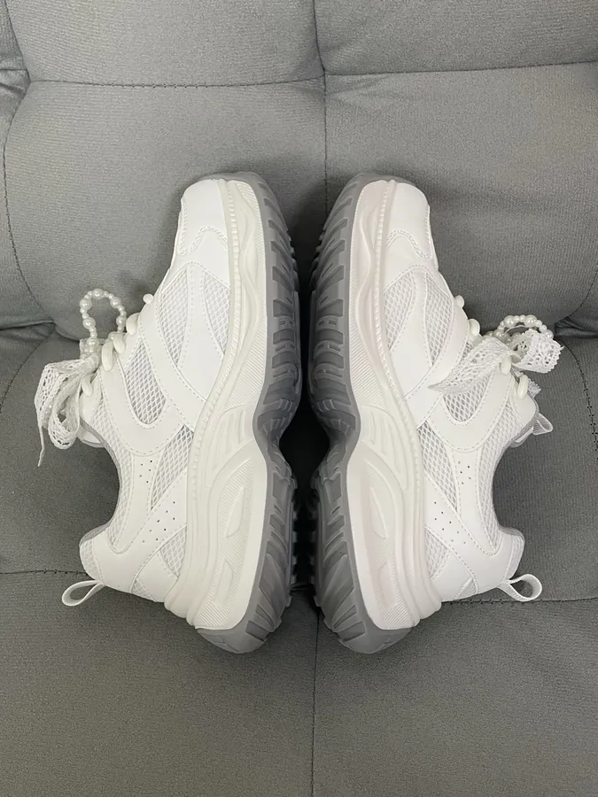 GG CC Athletic Sneaker with Retro Thick Sole