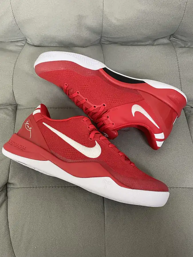 8 Protro University Red Basketball Shoes