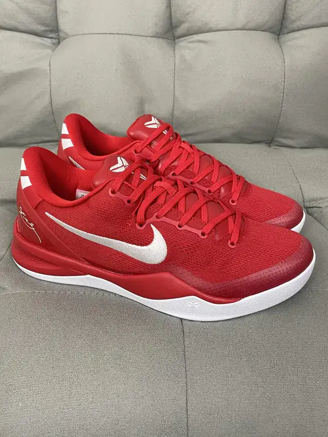 8 Protro University Red Basketball Shoes